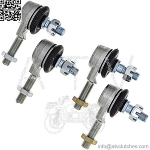 Tie Rod End Kit for Suzuki Kawasaki Quadsport Z400 230 Quadracer 250 KFX400 Vinson 500 Eiger 400