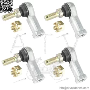 Tie Rod End Kit for Honda TRX300FW TRX-300FW Fourtrax 4x4 1988-1996 2 Sets