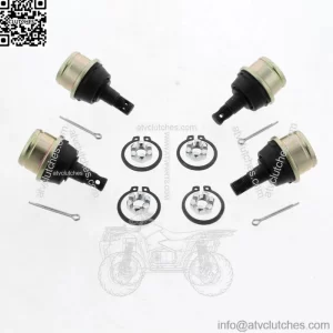 1988 - 2000 Honda 300 Fourtrax TRX300 Upper and Lower Ball Joints x4 (For: Honda)