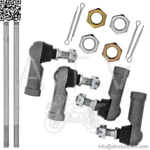 Tie Rods with End Kit for Honda FourTrax 300 TRX300 Rancher 420 TRX420 ATV (For: Honda)