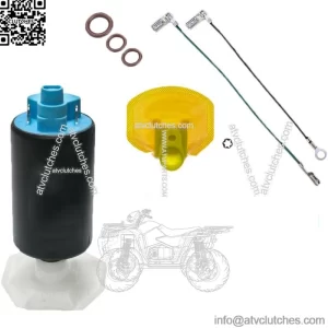 Electric Fuel Pump For CRF KRF KAF VN ZX GSX VL DL FZ HFP-386-U (For: Kawasaki Mule 4000)