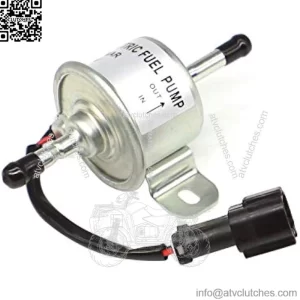 485510011 129612-52100 129412-52100 Fuel Pump with Black Plug 12V for John Deere 1023E 1026R 2027R 3038E 332 430 655 790 856 990 2020 2520 3203 3520 3720 4105 Yanmar 4TNV88 4TNV94 4TNV98