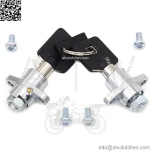 Saddlebag Lock and Key Set Pair Touring Bagger Harley 2014+ Twin Cam M-Eight M8 (For: Harley-Davidson)