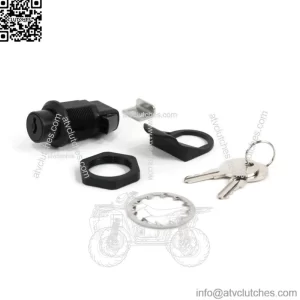 Universal Glove Box Dash Lock Kit for Club Car DS, Precedent & Tempo Golf Carts