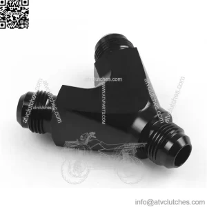 Car modified Y-type three-way oil pipe joint AN6/AN8/AN10 oil cooling adapter
