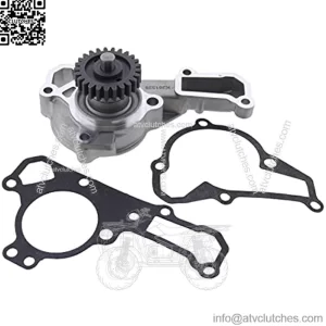 Water Pump AM134585 With Gaskets M139017 M139018 Compatible with John Deere 285 320 325 335 345 GX345 GX325 425 445 455 F725 F911 Gators 4X2 6X4 Gas Gator XUV 620i 625i 240 245 260 265