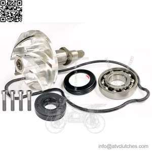 Replace YFZ450 YFZ 450 Water Pump Impeller Billet Gear Shaft Complete Redo Kit