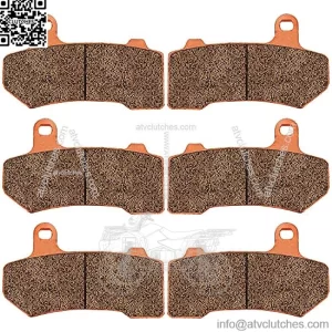 Zinger Brake Pad for Harley Davidson 08-22 FLHR Road King FLHX Street Glide,08-20 FLHTCU Ultra Classic Electra Glide VRSCDX Night Rod,15-22 Road Glide FLTRX Limited FLHXS Street Glide Special
