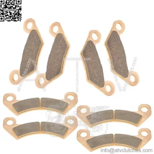 Front & Rear Brake Pads for John Deere Xuv825E Xuv855E Xuv855M Xuv825M S4 Gator