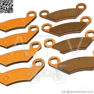 Front And Rear Brake Pads For John Deere 4x2 4x4 Gator Hpx Diesel After 090000 (For: John Deere Gator CS)