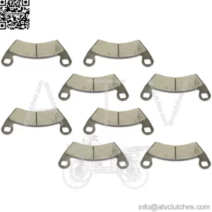 Front and Rear Brake Pads for Polaris RZR XP 1000 2014-2020 / 2203747 2205949 (For: Polaris)