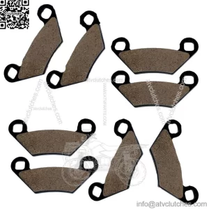 Front and Rear Brake Pads for Polaris Sportsman XP 1000 2015-2020 (For: Polaris)