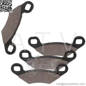 Rear Brake Pads for Polaris Scrambler XP 1000 2015 2016 2017 2018-2020 (For: Polaris)