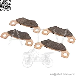 OEM Brake Pad, High Strength AM141182 Brake Pad Set Abrasion Resistance for John Deere HPX Gator Gas Serial
