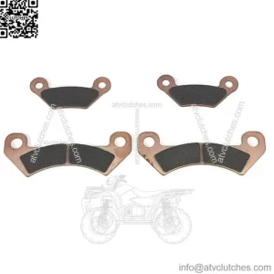 Front & Rear Brake Pad for A2 A3 T Military 4x4 HPX615E HPX815E John Deere Gator
