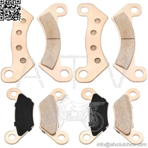 Front & Rear Brake Pads Sintered for John Deere Gator XUV 625i 825i 825E 825M 855D 855E 855M OEM# AM140607 AM141182