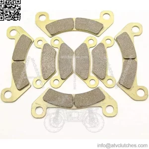 Front Rear Brake Pads Brakes for John Deere Gator XUV 625i 825i 855D 2011 FA610F FA609R AM140607 AM141182 MC0471