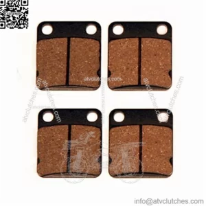 Front Semi-Metallic Brake Pads for Yamaha Bruin 350 2x4 4x4 Auto 2004 2005 2006