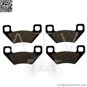 Front Semi-Metallic Brake Pads fits Arctic Cat 650 V2 4x4 V-Twin 2004 2005 2006