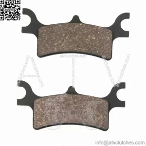 Rear Semi-Metallic Brake Pads 2005-2012 fits Polaris Scrambler 500 4x4