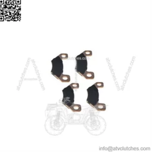 Set Of 4 Club Car Gas XRT1500 Brake Pads 2004-2006