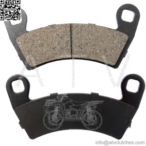 Front Brake Pads For Polaris Ranger 500 EFI H0 4x4 2x4 Crew UTV 06-15 (For: Polaris Ranger 400)