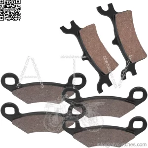 Front Rear Brake Pads for Polaris Sportsman 800 EFI 2005 2006 2007 2008 (For: Polaris Sportsman 800)