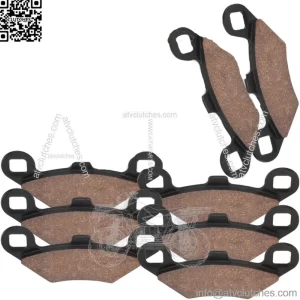 Brake Pads for Polaris Sportsman 800 Touring EFI 2008 2009 Front Rear Brakes