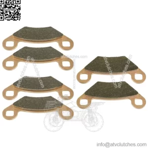 Front & Rear Brake Pads Polaris Sportsman 570 Touring SP 2015-19 / Premium 2020 (For: Polaris Sportsman 800)