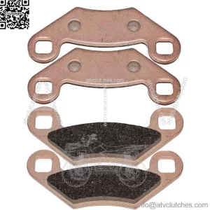Front Brake Pads for Polaris Sportsman 800 HO EFI 2008 2009 Sintered Brake Pads (For: Polaris Sportsman 800)
