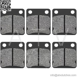 Brake Pads for Yamaha Grizzly 400 450 YFM400 YFM450 Wolverine Kodiak Big Bear YFZ350 Kodiak 1995-2009 1999-2006 2000-2012 2007-2013??3PCS??