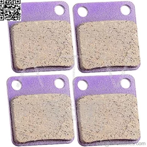 Front and Rear Brake Pads FA54 Fit for 1997-2002 for K-awasaki Prairie 400 2002-2007 for Suzuki Eiger 400 2002-2012 for Suzuki Ozark 250