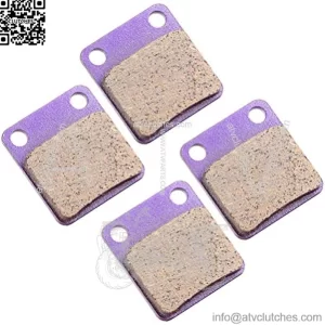 Brake Pads for Kawasaki Prairie 360 2003-2012 for Kawasaki Prairie 300 1999 2000 2001 2002 Front and Rear OEM Replacement Brake Pads