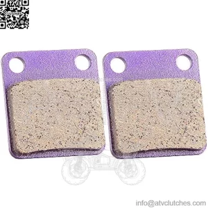 Front Carbon Fiber Brake Pads Motorcycle Motorbike Replacement Brake Pads Fit For 2008 for Hyosung TE450, 2001-2009 2011-2016 for Kawasaki KX65, 2001-2004 for Yamaha Bear Tracker 250