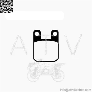 BRAKE PADS SCO EBC front SFA115 for Peugeot Speedfight 2 100 VGA S2ABK 2003