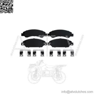 Front Ceramic Brake Pad for Chevy Tahoe Avalanche Silverado Suburban Sierra 1500 (For: Chevrolet Silverado 1500)