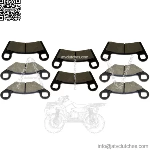 Front And Rear Brake Pads for Polaris RZR 800 EFI 2008-2014