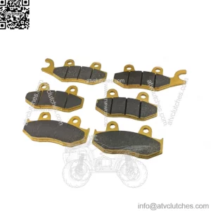 Yamaha 700 700R YFM700 2013-2023 Ceramic Brake Pad Set Front & Rear (For: More than one vehicle)