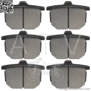 Brake Pads for Honda GL1100I Goldwing Interstate 1980 1981 Front Rear Brake Pads