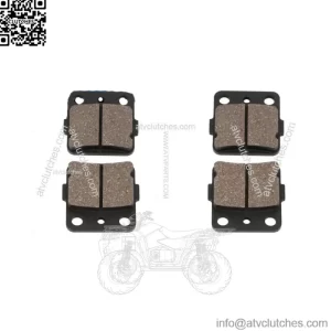 Front Organic Brake Pads 2007-2013 Honda TRX420FM FourTrax Rancher 4X4 Set vs (For: Honda)