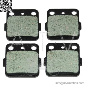 Front Carbon Brake Pads Fit 2007-2013 2012 2011 2010 TRX 420 Fourtrax Rancher (For: Honda)