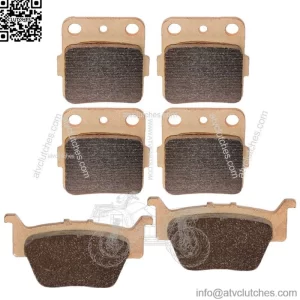 Brake Pads for Honda 420 TRX420FA TRX420FPA Fourtrax Rancher Front Rear 09-17 (For: Honda)