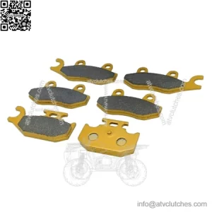 Yamaha Raptor 700 700R 2006-2012 Ceramic Brake Pad Set Front & Rear