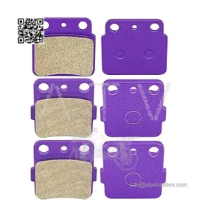Brake Pads Fit For Suzuki LTZ 400 DVX 400 KFX 400, FA84 FA137 Front+Rear Replacement Brake Pads