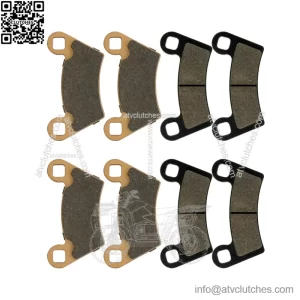 Front & Rear Brake Pads for Polaris Ranger SP 570 (2022-2025) - 2202413, 2203318