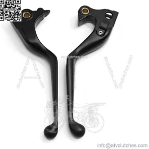 Motorcycle Handle Brake Clutch Lever for Harley Sportster Iron 883 1200 2014-2023 Hand Control Lever Kit Motorcycle Accessories Replacement Parts (Black)