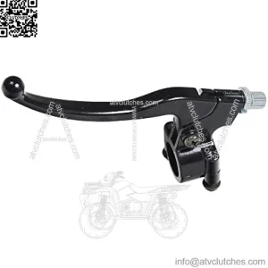AlveyTech Black Left Brake Lever for The Baja Mini Bike MB165 & MB200 (Baja Heat, Mini Baja, Baja Warrior)