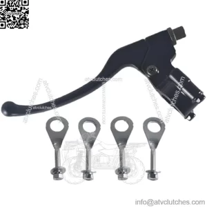 Brake Clutch Lever Handle Chain Tenioner fit for Predator 196cc 212cc 6.5hp Coleman CT200U CT200U-EX BT200X Baja MB200 MMB80 CRF50 XR50 Mini Bike Pit Dirt Bike Parts Black