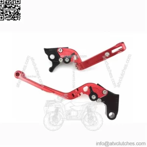 Red Flip Up Brake Clutch levers Pair HONDA X-ADV XADV X ADV 750 RH10 2021-2022