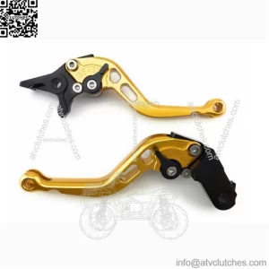 Gold Short Brake Clutch levers Pair HONDA X-ADV XADV X ADV 750 RH10 2021-2022